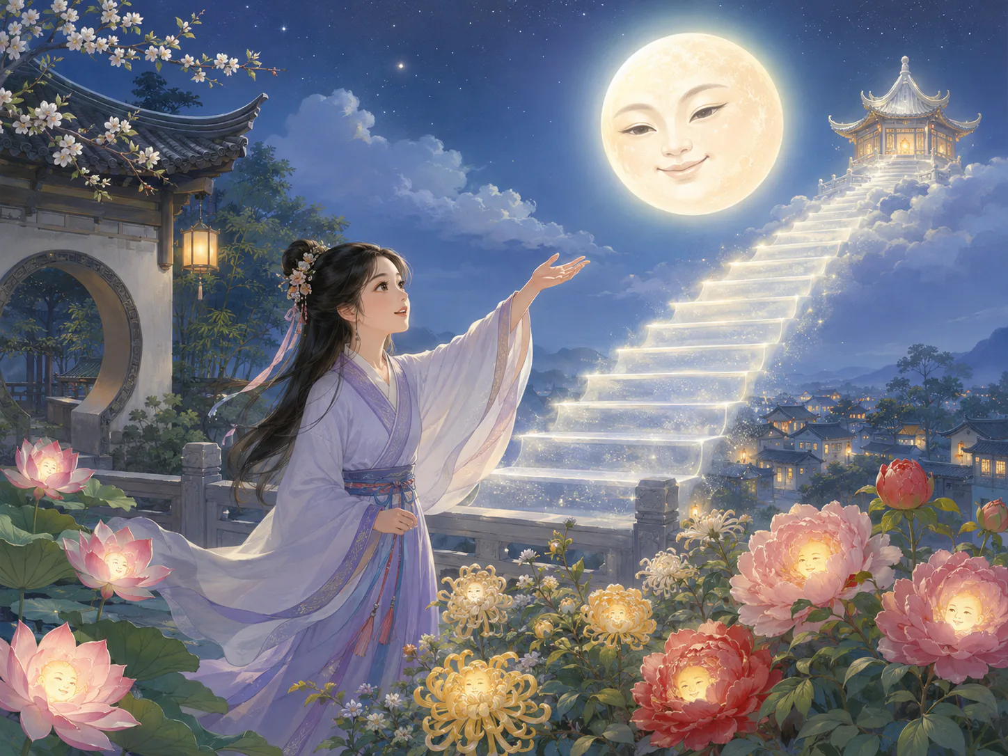 중국의 신화와 우화 퍼즐 그림