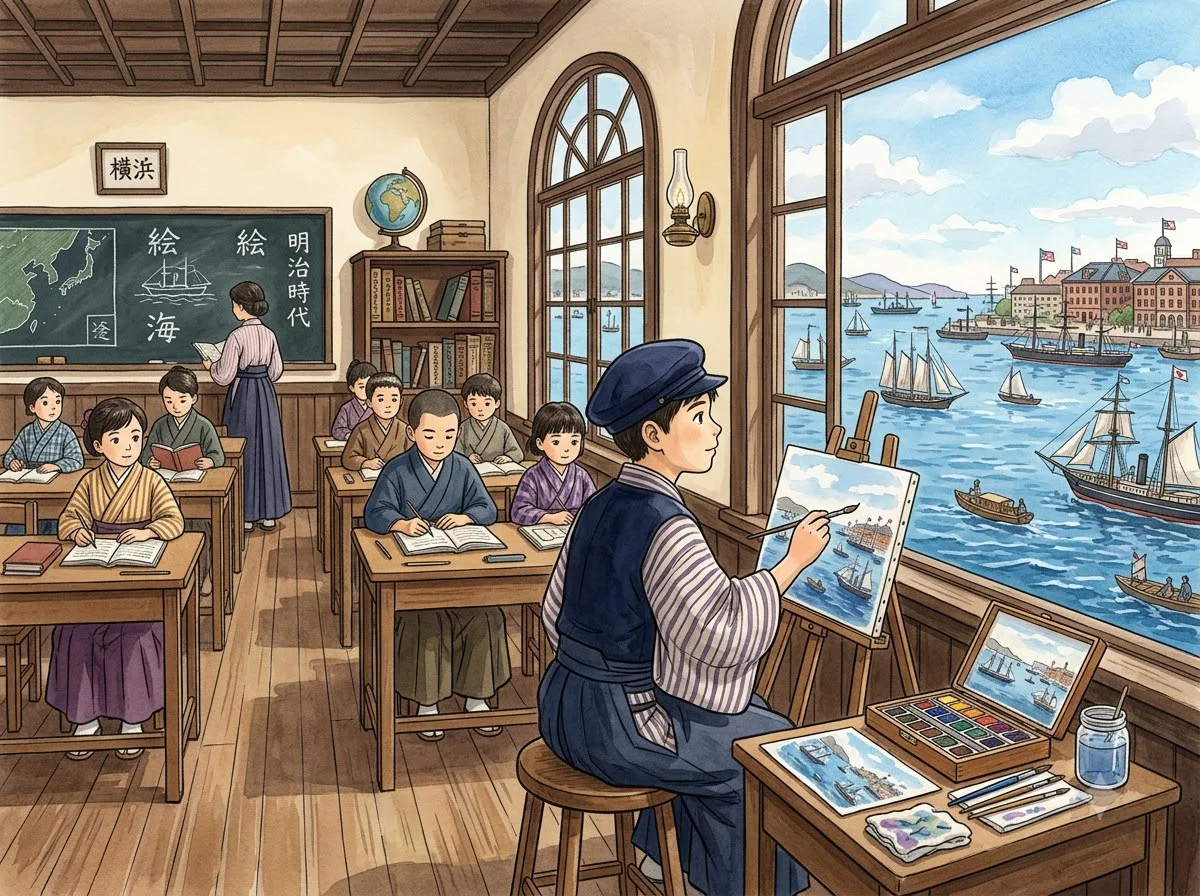 포도 한 송이 첫 그림