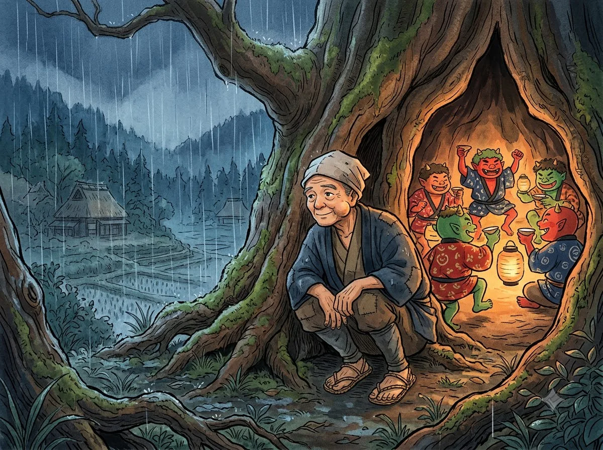 혹부리 영감 첫 그림