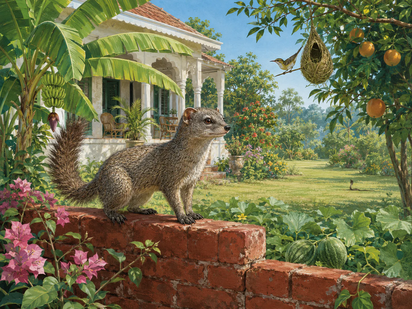 리키티키타비 첫 그림